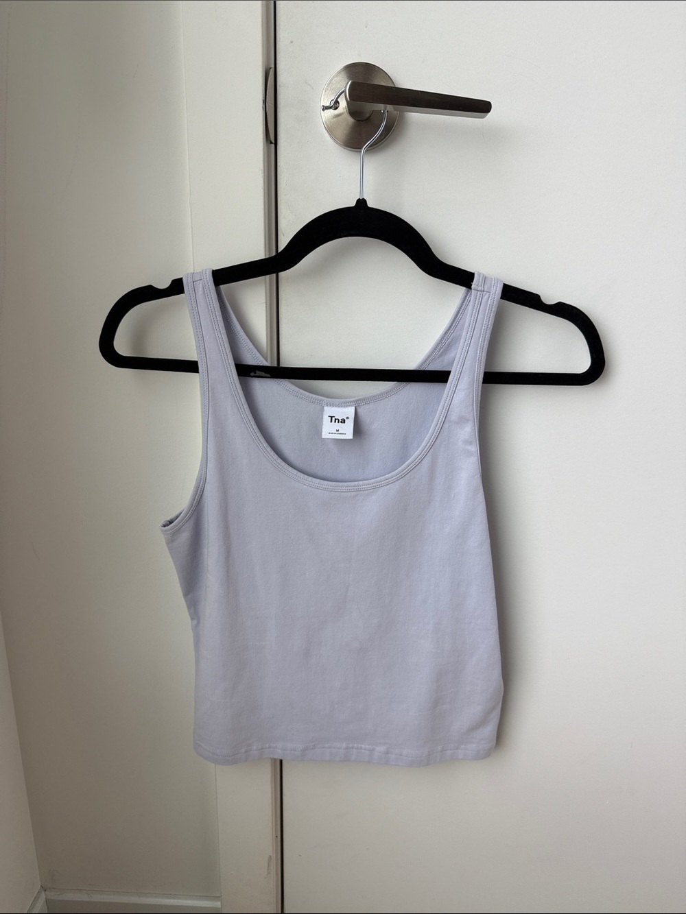 TNA Light Lavender Scoop Neck Tank